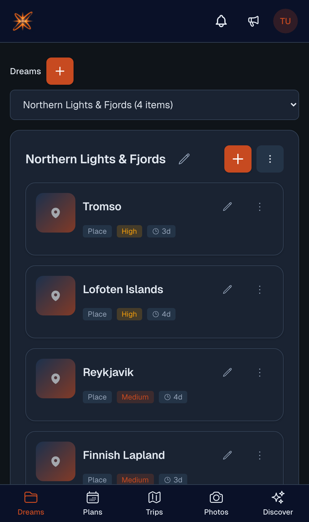 NovaXplora dreams on mobile